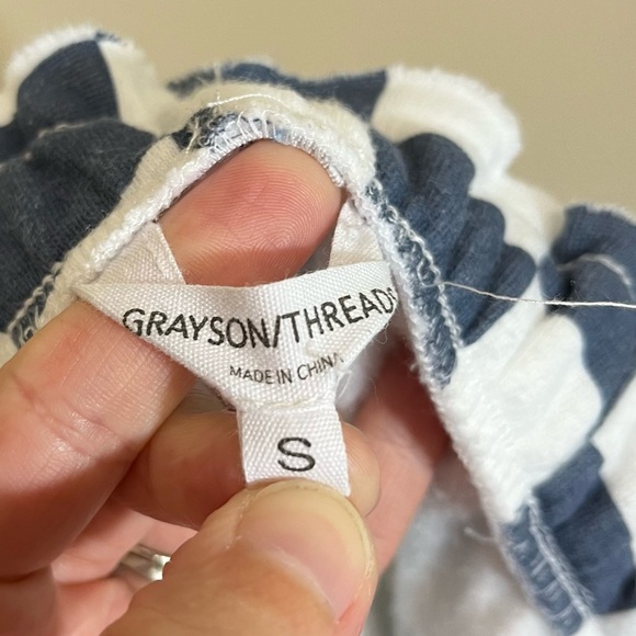 Grayson Threads Checkered Cropped Wide Leg Sweatpants - Picture 7 of 11